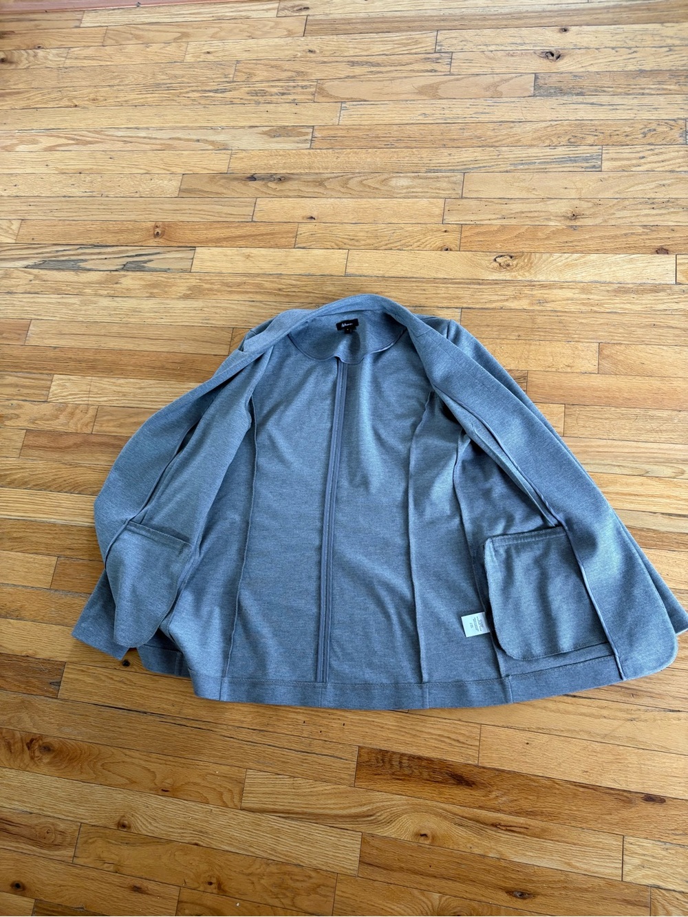 Reitmans Light Gray Textured Jacket - Picture 3 of 3